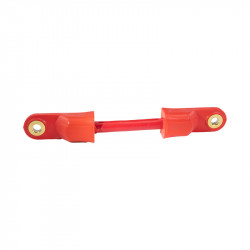 Image of BATTERY CABLE 1/0GA 8" RED from World American. Part number: WA06-1010