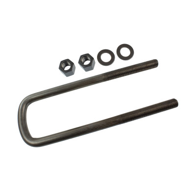 Image of U-BOLT KIT SR 1"X4"X16" from World American. Part number: WA07-2019
