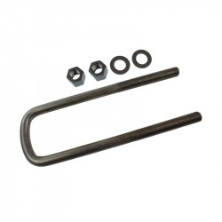Image of U-BOLT KIT SR 1"X4"X16" from World American. Part number: WA07-2019