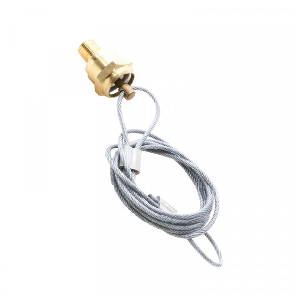 Image of DRAIN VALVE W/PULL CABLE from World American. Part number: WA13112104