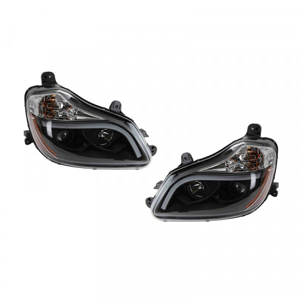 Image of HEADLAMP ASSY L/R SET KW T680 from World American. Part number: WA1321-KWT6-PHL