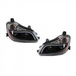Image of HEADLAMP ASSY L/R SET KW T680 from World American. Part number: WA1321-KWT6-PHL