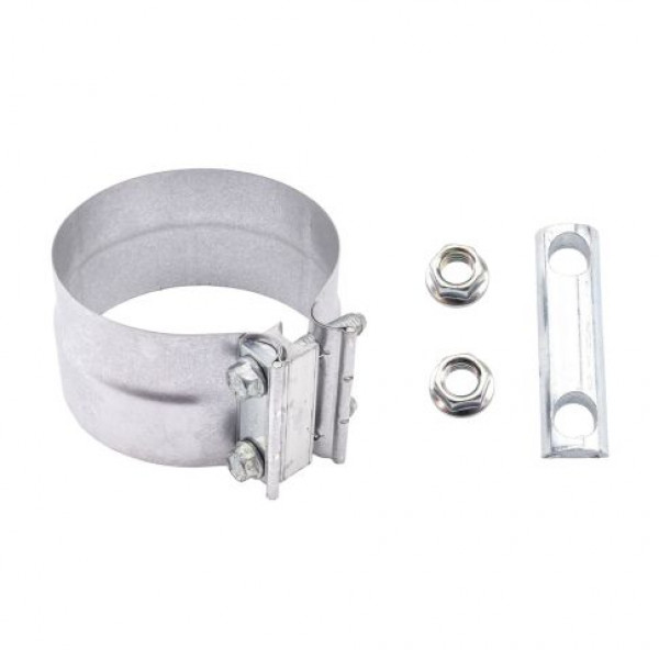 Image of 5" SS PREFORMED BAND CLAMP from World American. Part number: WA13322S500SS
