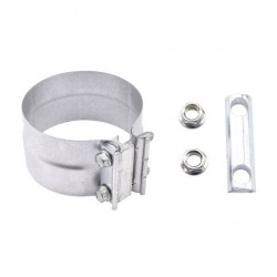 Image of 5" SS PREFORMED BAND CLAMP from World American. Part number: WA13322S500SS