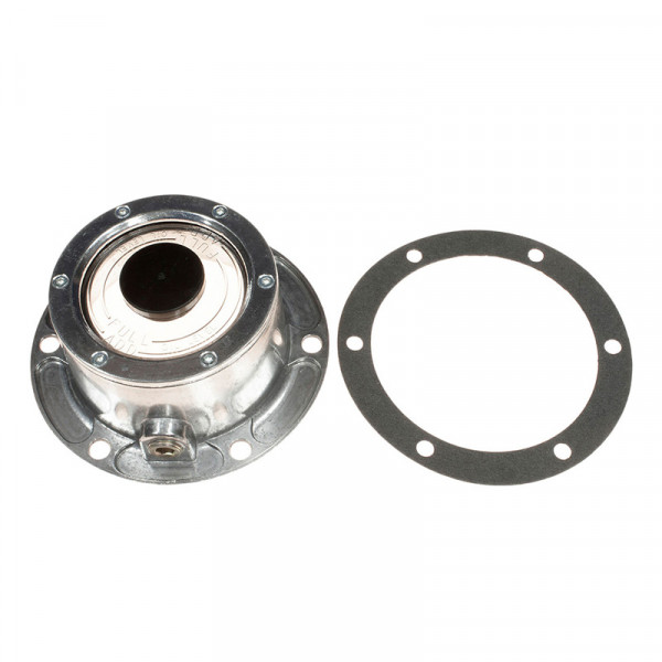 Image of HUB CAP - 6-HOLE ALUM W/ PLUG from World American. Part number: WA14-5051