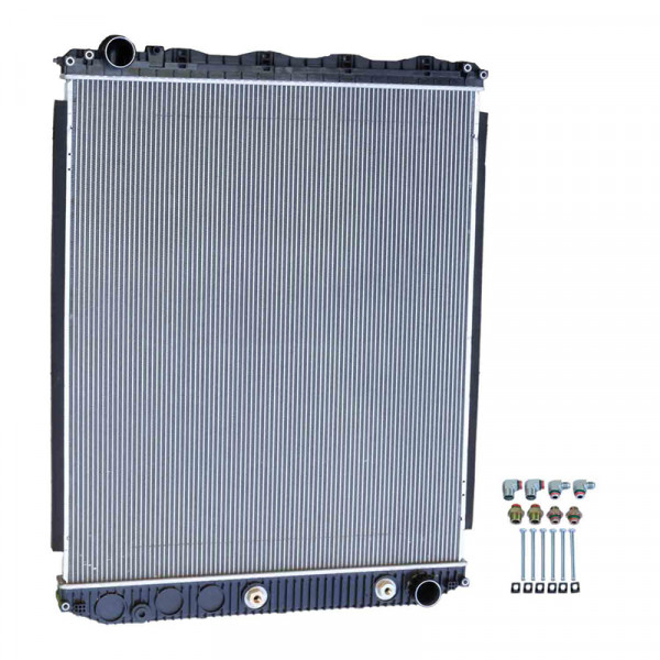 Image of Radiator with 2.5" Inlet Outside Dia from World American. Part number: WA905-05-2567
