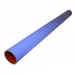 Image of BLUE COOLANT HOSE 2-1/2"IDX3'L from World American. Part number: WA911-05-2566