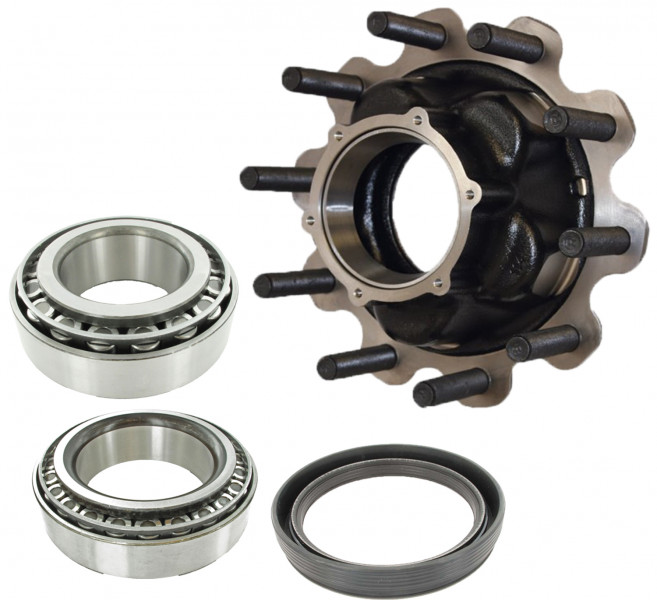 Image of Wheel Bearing Kit, Heavy Duty TN Axles on Trailers 74MM Studs from SKF. Part number: TNHUB2