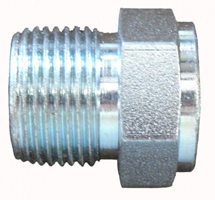 Image of A/C Refrigerant Hose Fitting - Rotolock to Tube-O Adapter from Sunair. Part number: 091-910