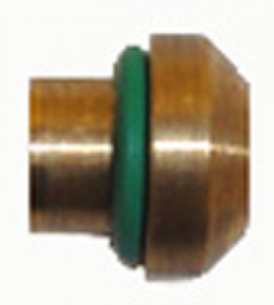 Image of A/C Refrigerant Hose Fitting - 3/8" MIO to 3/8" Flare Adapter from Sunair. Part number: 091-925