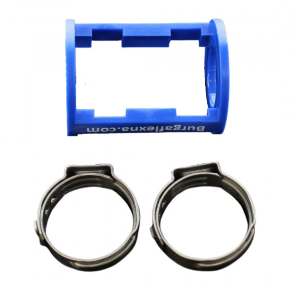 Image of 90 Degree Female O-ring Fitting with fitting kit from Sunair. Part number: BC-54706-12-12K