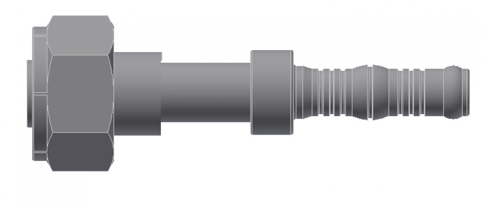 Image of A/C Refrigerant Hose Fitting - Strt Fem Tube-o Steel Ftg Kit from Sunair. Part number: BC-54707-10-12K