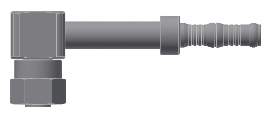 Image of A/C Refrigerant Hose Fitting - 90uc0u65533  Fem Block Steel Ftg Kit from Sunair. Part number: BC-54740-06-06K