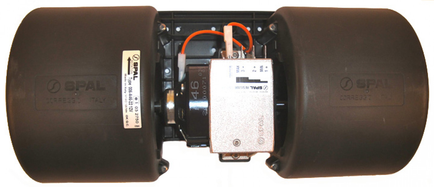 Image of Blower Assy. 12V Dual 3-Spd from Sunair. Part number: BMA-1007