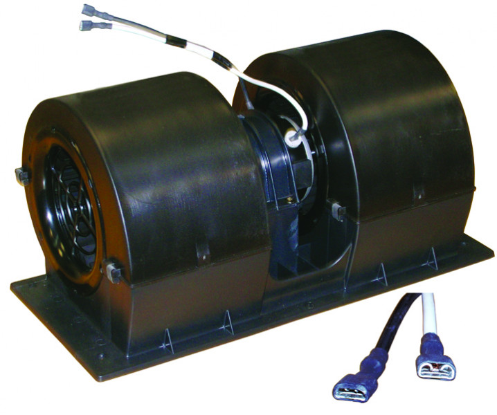 Image of Blower Assy. 12V Dual 1-Spd from Sunair. Part number: BMA-1010