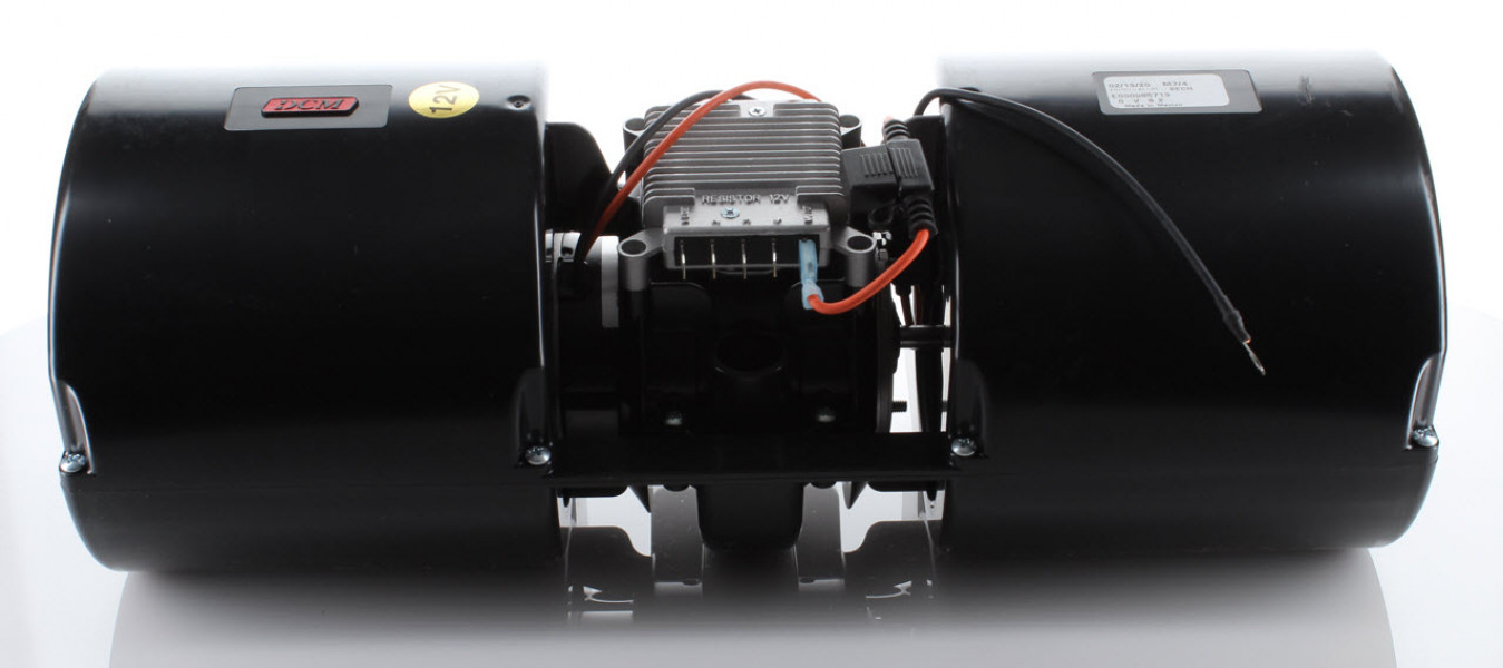 Image of Blower Assy. 12V Dual 4-Spd from Sunair. Part number: BMA-1024