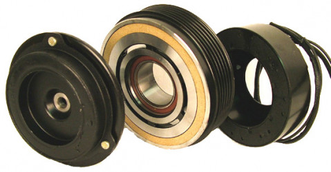 Image of A/C Compressor Clutch - Fits Denso Compressor from Sunair. Part number: CA-150