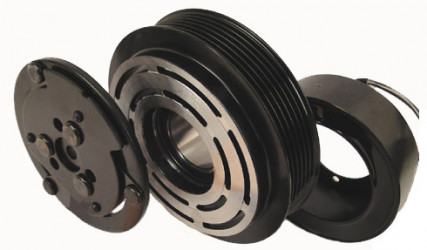 Image of A/C Compressor Clutch - Fits Sanden Comp. 7H15 from Sunair. Part number: CA-2056AW