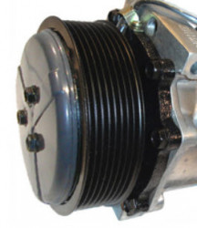 Image of A/C Compressor Clutch - Fits Sanden Comp. 7H15 from Sunair. Part number: CA-2074AWDS