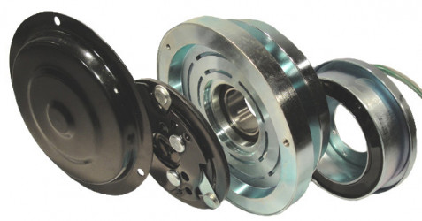 Image of A/C Compressor Clutch - Fits Sanden Comp. 7H15 from Sunair. Part number: CA-217CW