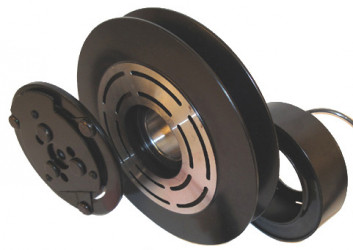 Image of A/C Compressor Clutch - Fits Sanden Comp. 7H15 from Sunair. Part number: CA-233AW