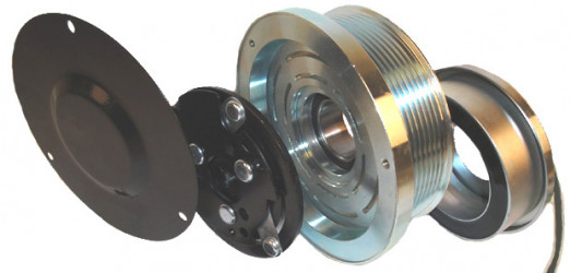 Image of A/C Compressor Clutch - Fits Sanden Comp. 7H15 from Sunair. Part number: CA-249C
