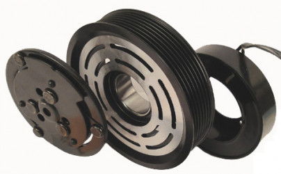 Image of A/C Compressor Clutch - Fits Sanden Comp. 7H15 from Sunair. Part number: CA-252BW