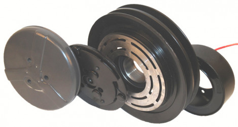 Image of A/C Compressor Clutch - Fits Sanden Comp. 7H15 from Sunair. Part number: CA-298BDS