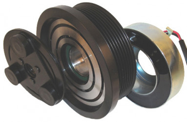 Image of A/C Compressor Clutch - Fits TM21 Comp. from Sunair. Part number: CA-616B