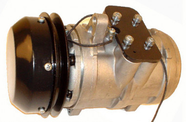 Image of A/C Compressor - 6E171 type with 1 groove clutch 12v from Sunair. Part number: CO-1005CA