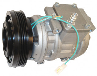 Image of A/C Compressor - 10PA15C W PV4 130MM 24V from Sunair. Part number: CO-1068CA