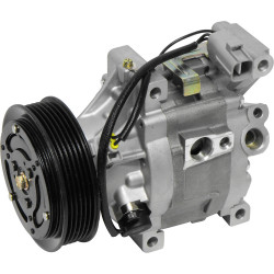 Image of A/C Compressor - SCSA06C PV6 105MM 12V PT-4070 from Sunair. Part number: CO-1086CA