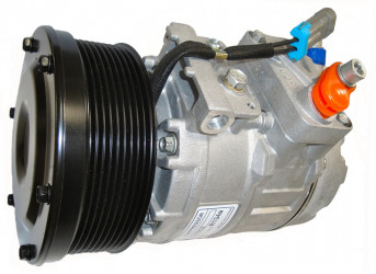 Image of A/C Compressor - 7SBU16C PV9 135MM 12VDS from Sunair. Part number: CO-1405CA