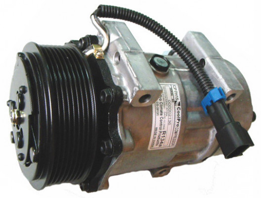 Image of A/C Compressor - 7H15 DM PV8 119MM 12V PT-4054 GQ from Sunair. Part number: CO-2012CA