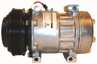 Image of A/C Compressor - 7H15 DMS PV6 125 12V PT-4054 GQ from Sunair. Part number: CO-2183CA