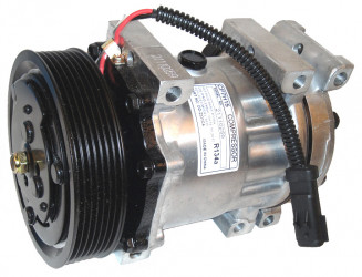 Image of A/C Compressor - 7H15 DMS PV7 130 12V PT-4071 4356 from Sunair. Part number: CO-2231CA