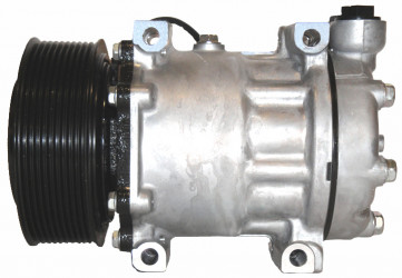 Image of A/C Compressor - 7H15 DMS PV10 125 12V WJ from Sunair. Part number: CO-2370CA