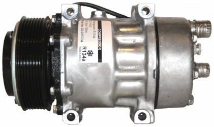 Image of A/C Compressor - 7H15 DMS PV7 125 12V KCA from Sunair. Part number: CO-2376CA