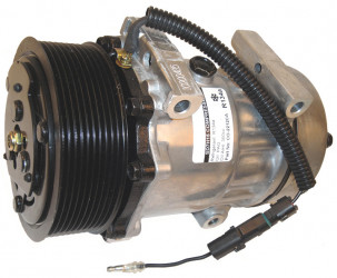 Image of A/C Compressor - 7H15 DM PV10 24V PT-4008 KCA from Sunair. Part number: CO-2433CA
