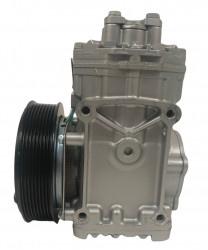 Image of A/C Compressor - ES210L PV8 6.0" 12V PT-4054 from Sunair. Part number: CO-3114C
