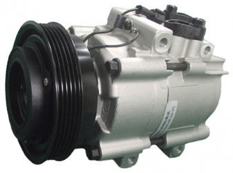 Image of A/C Compressor - HS18 PV5 125MM DIA CLUTCH from Sunair. Part number: CO-4052CA