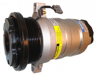 Image of A/C Compressor - HD6 W/PV6 CLUTCH from Sunair. Part number: CO-7009CA