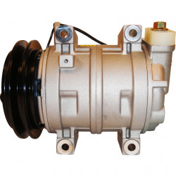 Image of A/C Compressor - DKS15CH DM A1 137MM 12V TOP PAD from Sunair. Part number: CO-8161CA
