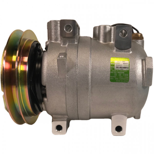 Image of A/C Compressor - DKV-14C DM A1 137MM 24V TOP PAD from Sunair. Part number: CO-8168CA