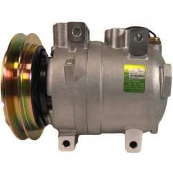 Image of A/C Compressor - DKV-14C DM A1 137MM 24V TOP PAD from Sunair. Part number: CO-8168CA