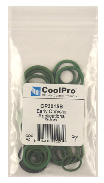 Image of A/C O-Ring Kit - EARLY CHRYSLER APPLICTAIONS from Sunair. Part number: CP3015B