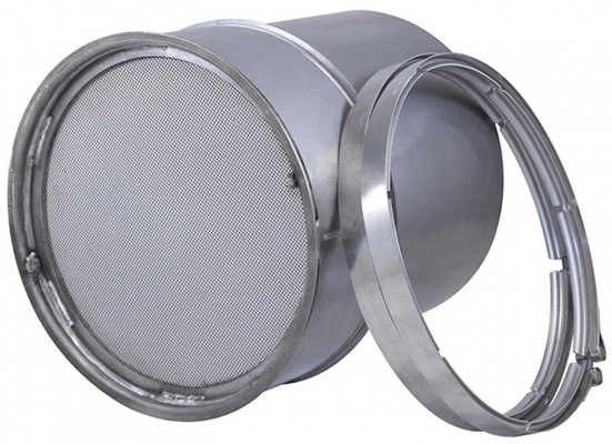 Image of Diesel Particulate Filter - Premium grade with inlet gasket and mounting included from Sunair. Part number: DPF-2008