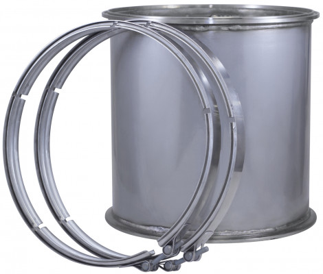 Image of Diesel Particulate Filter - Premium grade with inlet gasket and mounting included from Sunair. Part number: DPF-9003