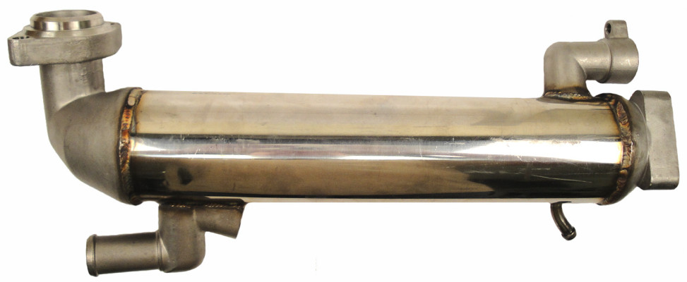 Image of EGR Cooler - End 1 Type (Flange - 1.6 in) - End 2 Type (Flange - 1.5 in) from Sunair. Part number: EGR-7733