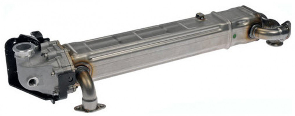Image of EGR Cooler - End 1 Type (Flange - 1.3 in) - End 2 Type (Flange - 1.4 in) from Sunair. Part number: EGR-9340